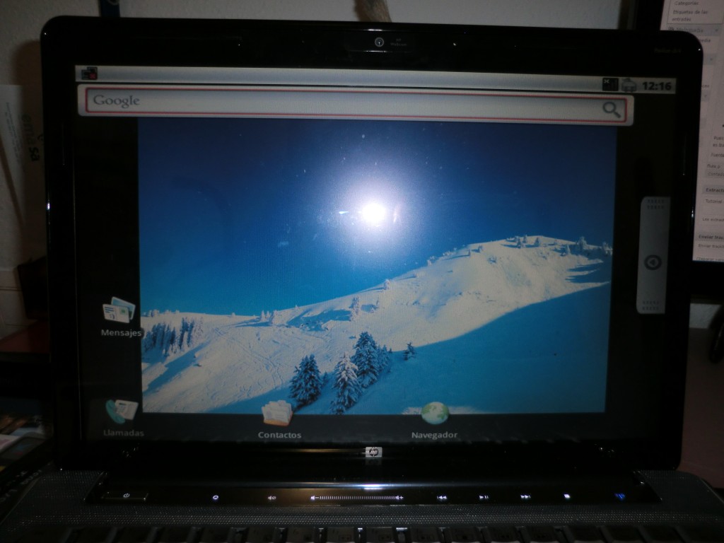 Android x86 en portátil