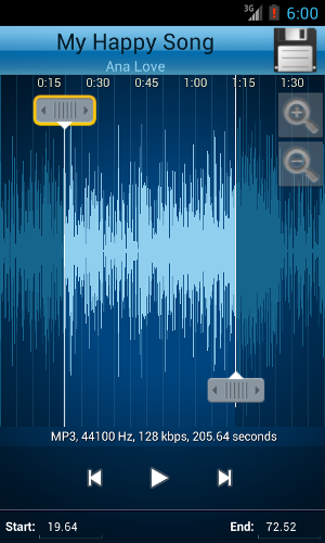 MP3 Cutter and Ringtone Maker