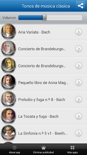Tonos de música clásica
