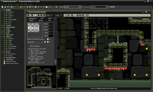 Bionfly en GameMakerStudio