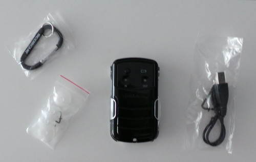 Batería reserva Scosche Solbat II componentes