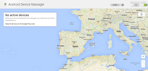 Administrador dispositivos Android