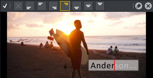 Inserción de textos en vídeos con Movie Edit Touch