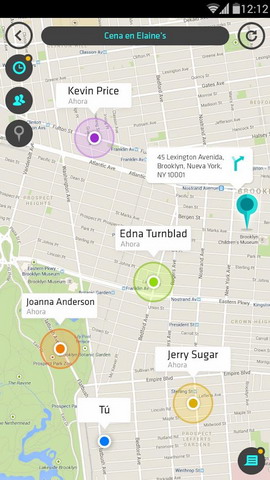 Wave - Localizar amigos Android